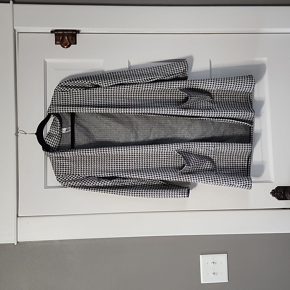 Houndstooth cardigan